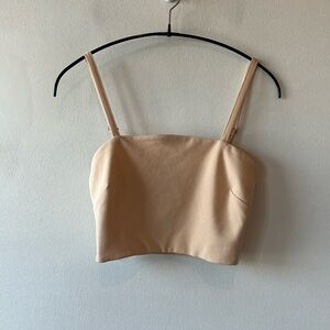 Material Girl Beige Tank